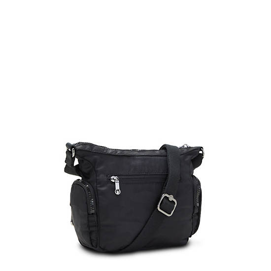 Sacs Crossbody Kipling Gabbie Mini Noir Camouflage | FR 2093AH